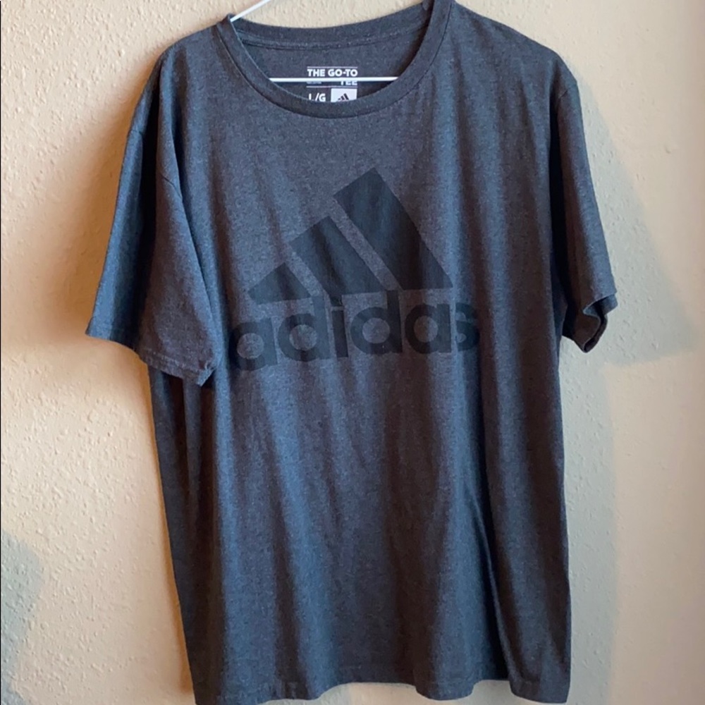 Adidas grey basic tshirt